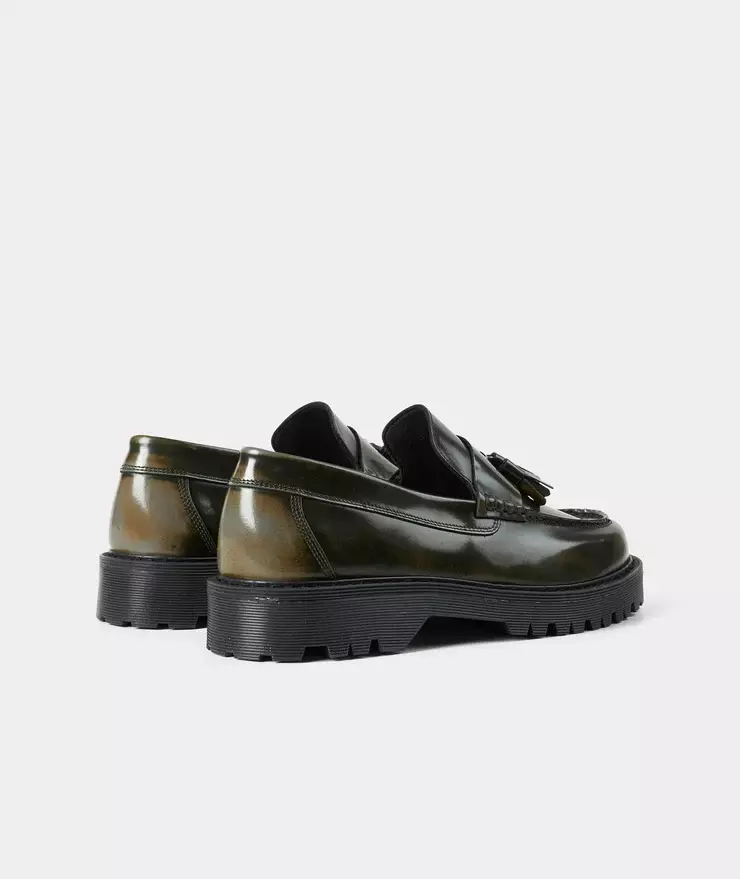 Garment Project Pete Loafer Dark Green Schuhe Herren dunkelgrün